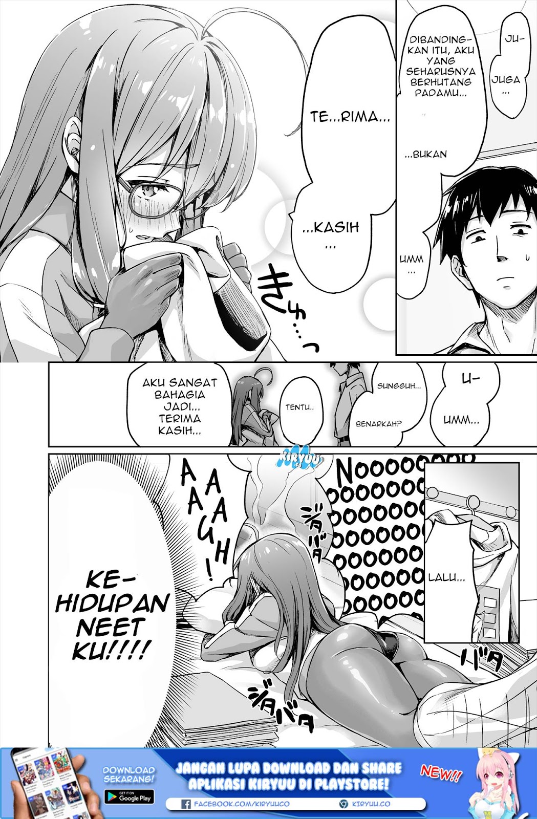 NEET de Otaku na Kunoichi to naze ka Dousei hajimemashita (Somehow, I Started Living With a NEET Otaku Kunoichi) Chapter 02 Gambar 5